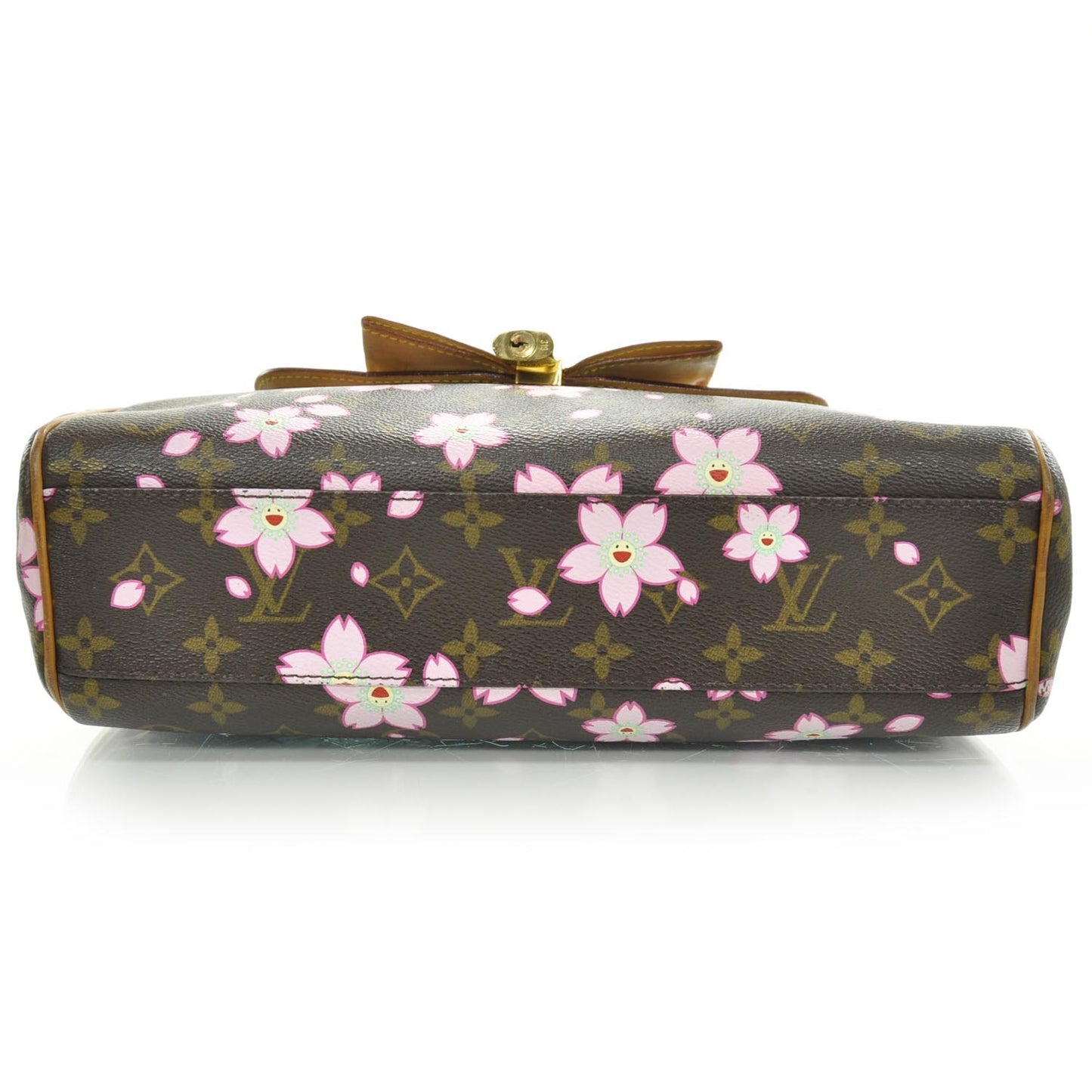 Monogram Cherry Blossom Sac Retro Bag Brown