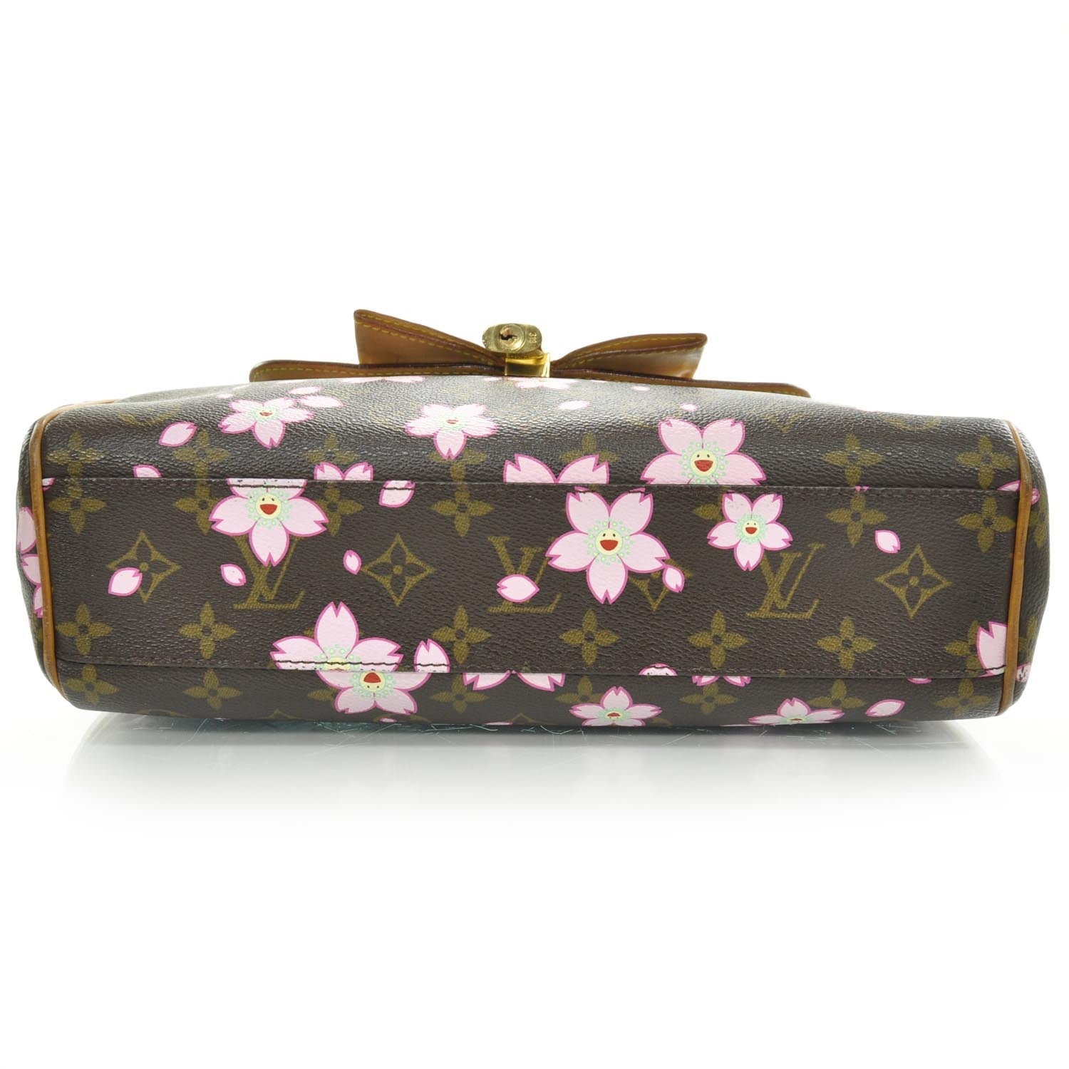 Louis Vuitton Monogram Cherry Blossom Sac Retro Bag Brown 4 of 8