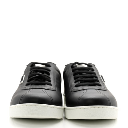 Chanel Calfskin CC Mens Sneakers 44 Black 2 of 10