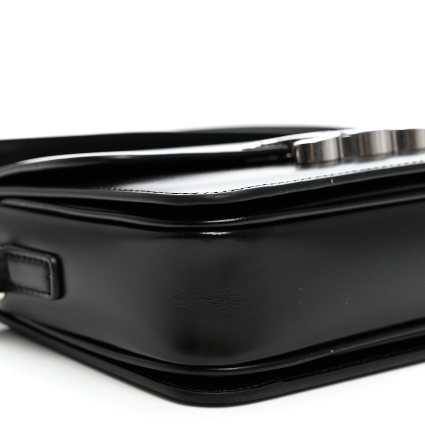 Shiny Calfskin Teen Triomphe Black