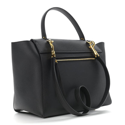 Celine Grained Calfskin Mini Belt Bag Black 3 of 12