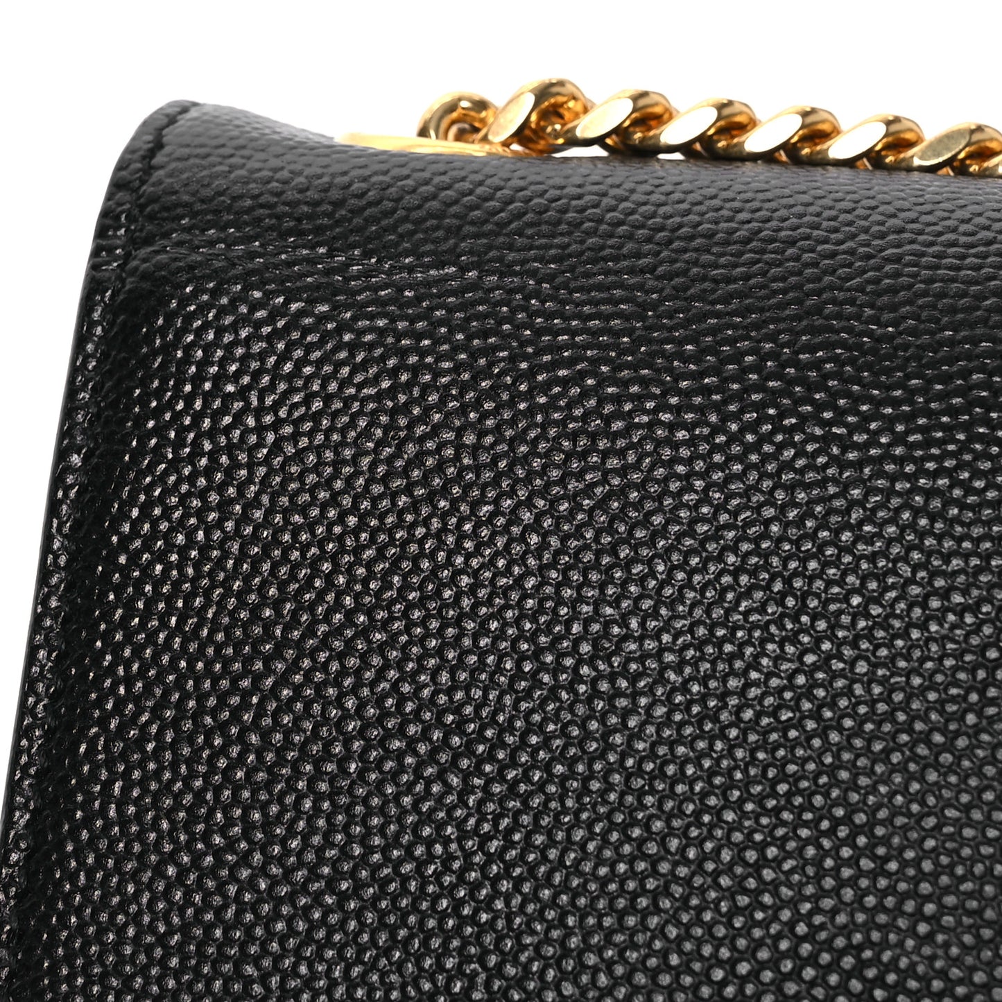 Grain De Poudre Small Monogram Kate Satchel Black