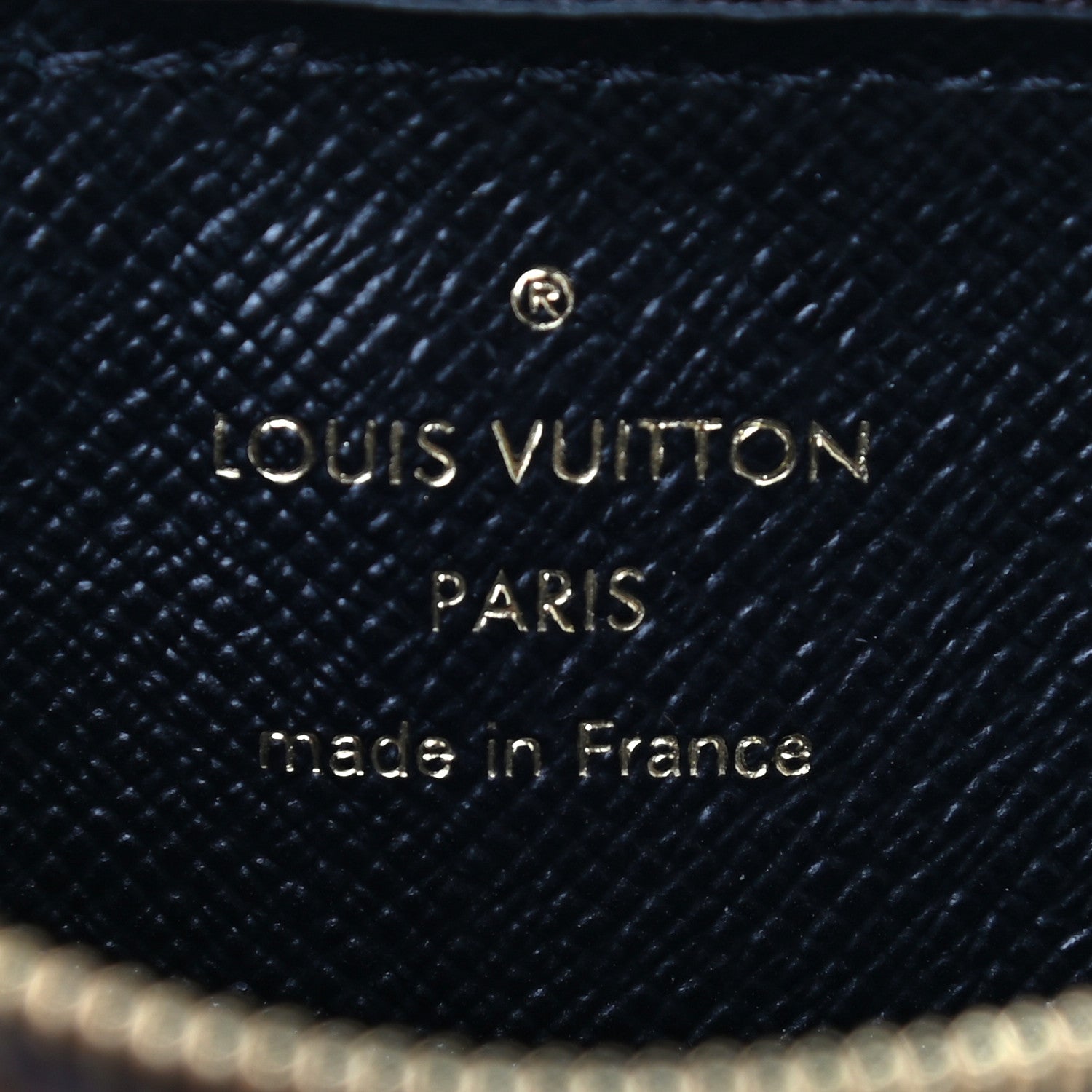 Louis Vuitton Monogram Recto Verso Card Holder Black 5 of 5