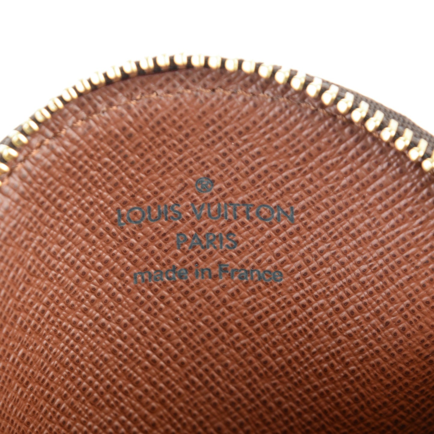 Monogram Round Coin Purse