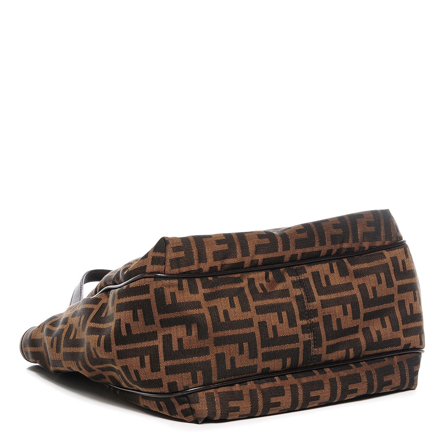 Fendi Zucca Small Chef Shopping Tote Tobacco 4 of 10
