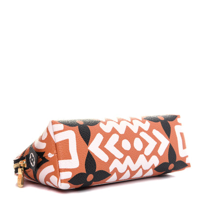 Louis Vuitton Monogram Giant Crafty Cosmetic Pouch Crème Caramel 4 of 9