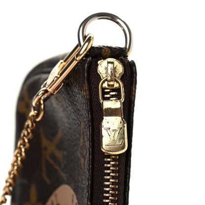 Louis Vuitton Monogram Complice Trunks and Bags Mini Pochette Accessories Beige 8 of 8