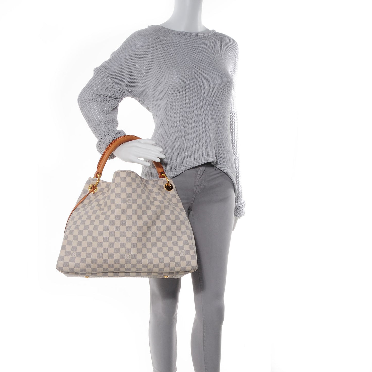 Damier Azur Artsy MM