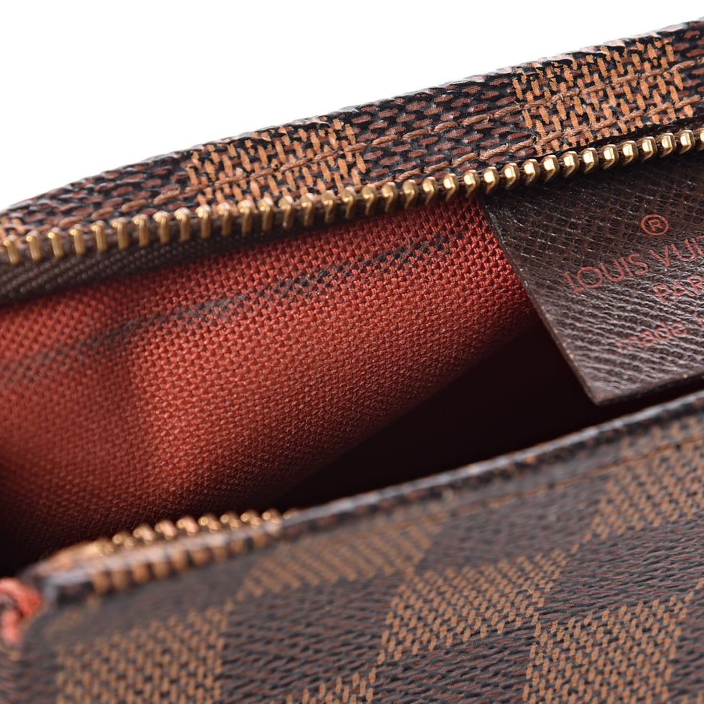 Damier Ebene Trousse Make Up Bag Pochette