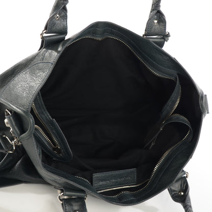Balenciaga Agneau Giant 21 Silver Hardware Part Time Anthracite 5 of 7