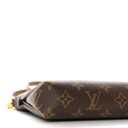 Louis Vuitton LOUIS VUITTON Monogram Pallas Clutch Black 8 of 9