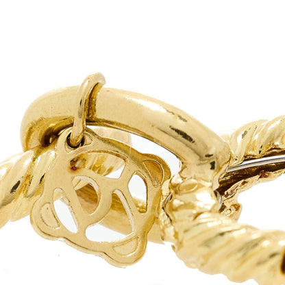 David Yurman 18K Yellow Gold 12mm Large Oval Link Bracelet 5 of 5