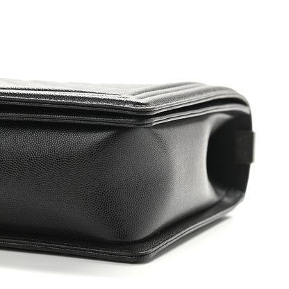 Chanel Caviar Quilted Large Boy Flap Black 10 of 10