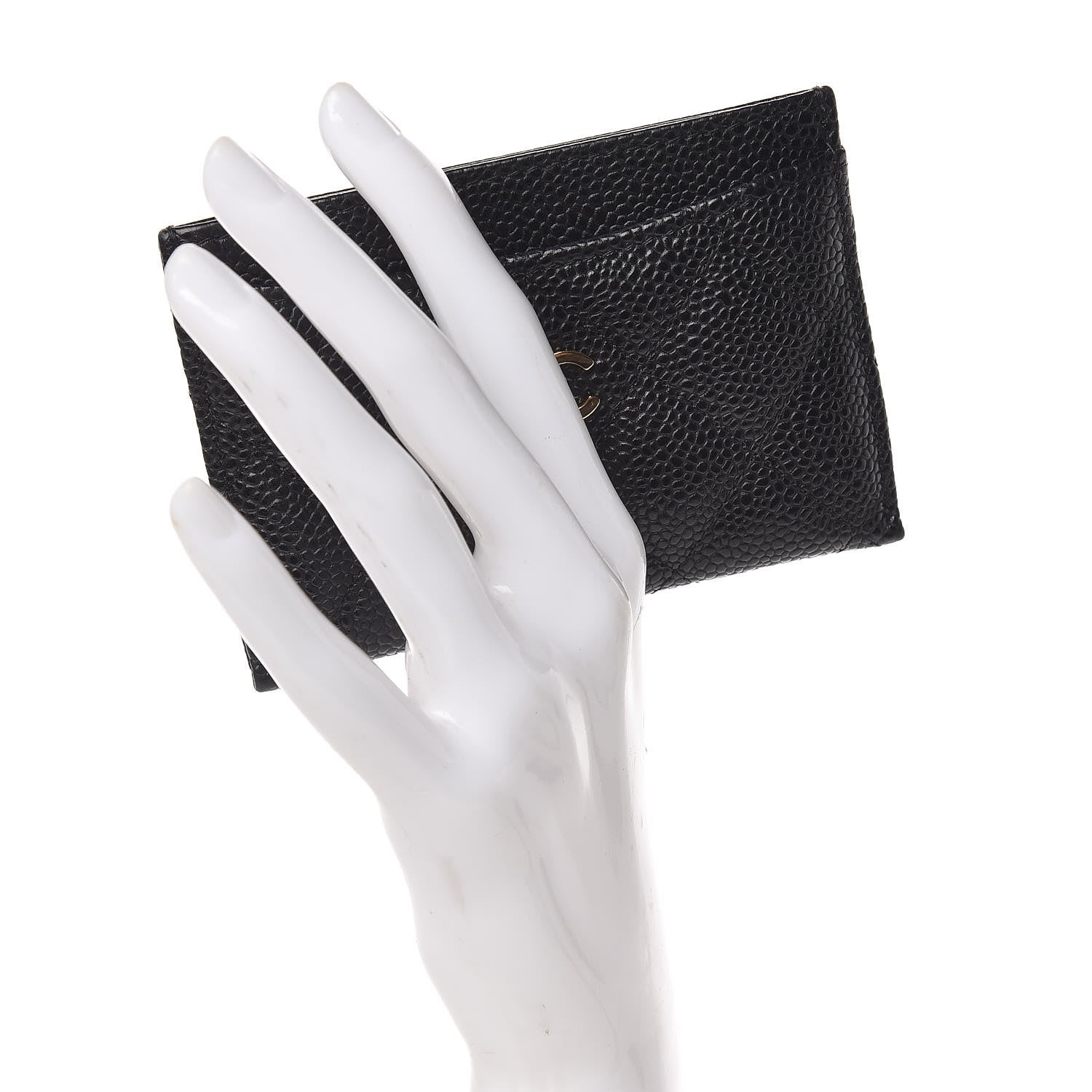 Chanel Caviar Quilted Card Holder Black 2 of 8