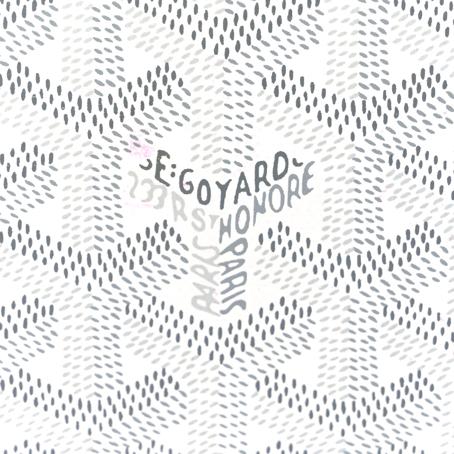 Goyardine Senat Pochette MM White