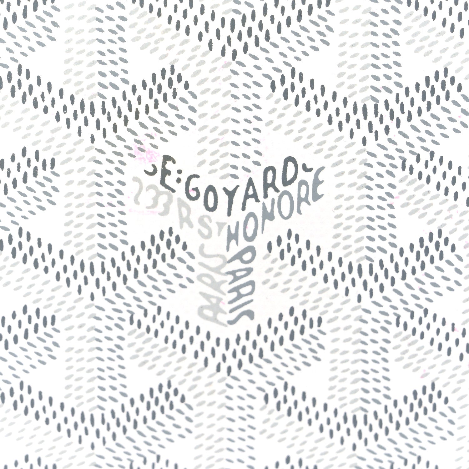 Goyard Goyardine Senat Pochette MM White 7 of 7