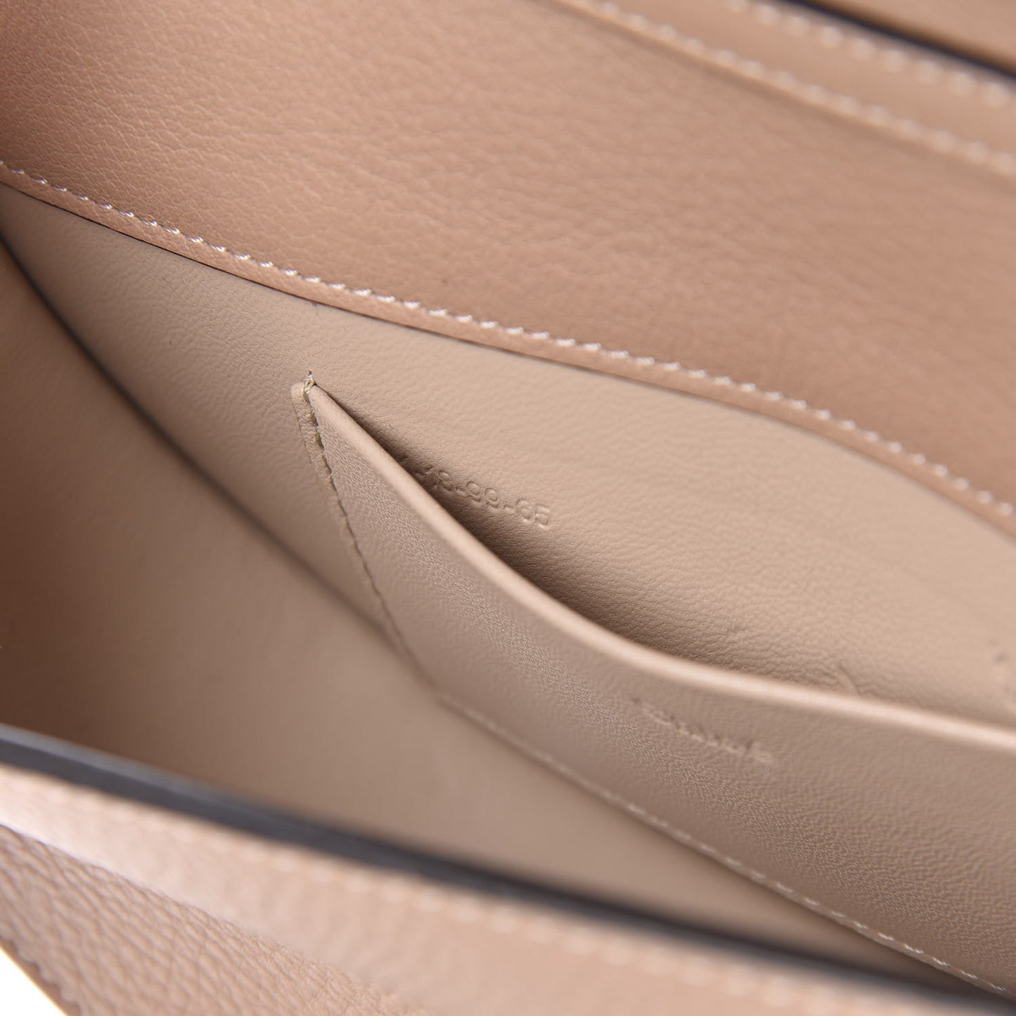 Calfskin Small Nile Bracelet Minaudiere Bag Biscotti Beige