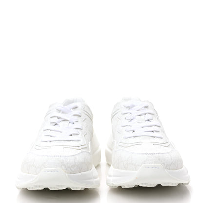 Gucci GG Supreme Monogram Womens Rhyton Sneakers 37 White 2 of 8