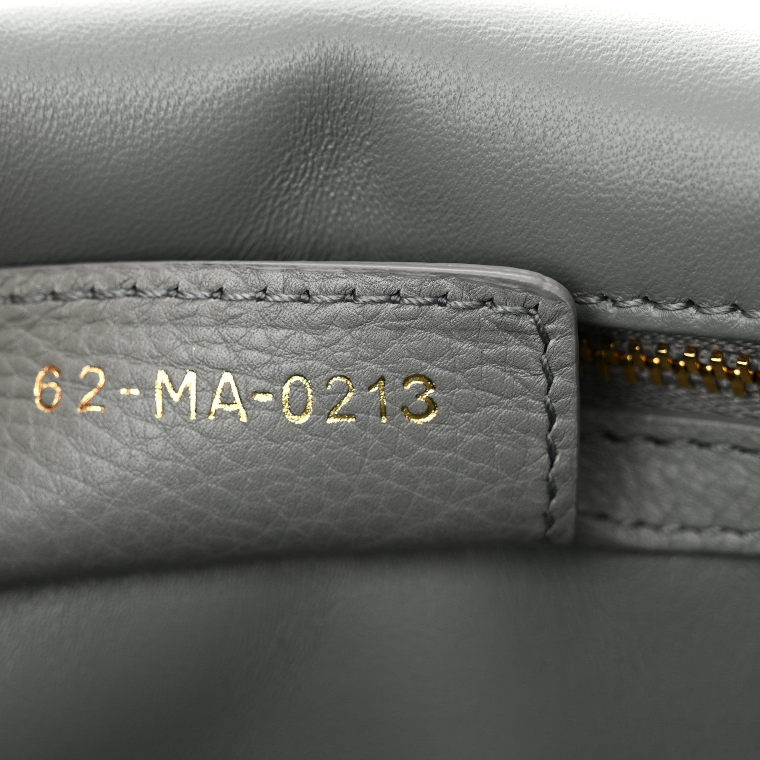 Christian Dior Calfskin Cannage Medium Caro Bag Ethereal Grey 7 of 11