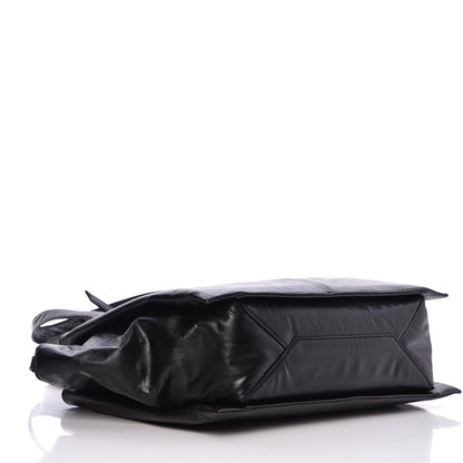 Celine Paperweight Calfskin Medium Tri-Fold Bag Black 4 of 8