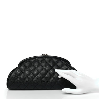 Chanel Caviar Quilted Timeless Clutch Black 2 of 10