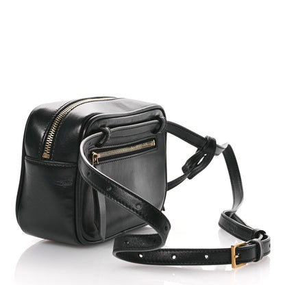 Saint Laurent Calfskin Matelasse Monogram Lou Belt Bag Black 3 of 10