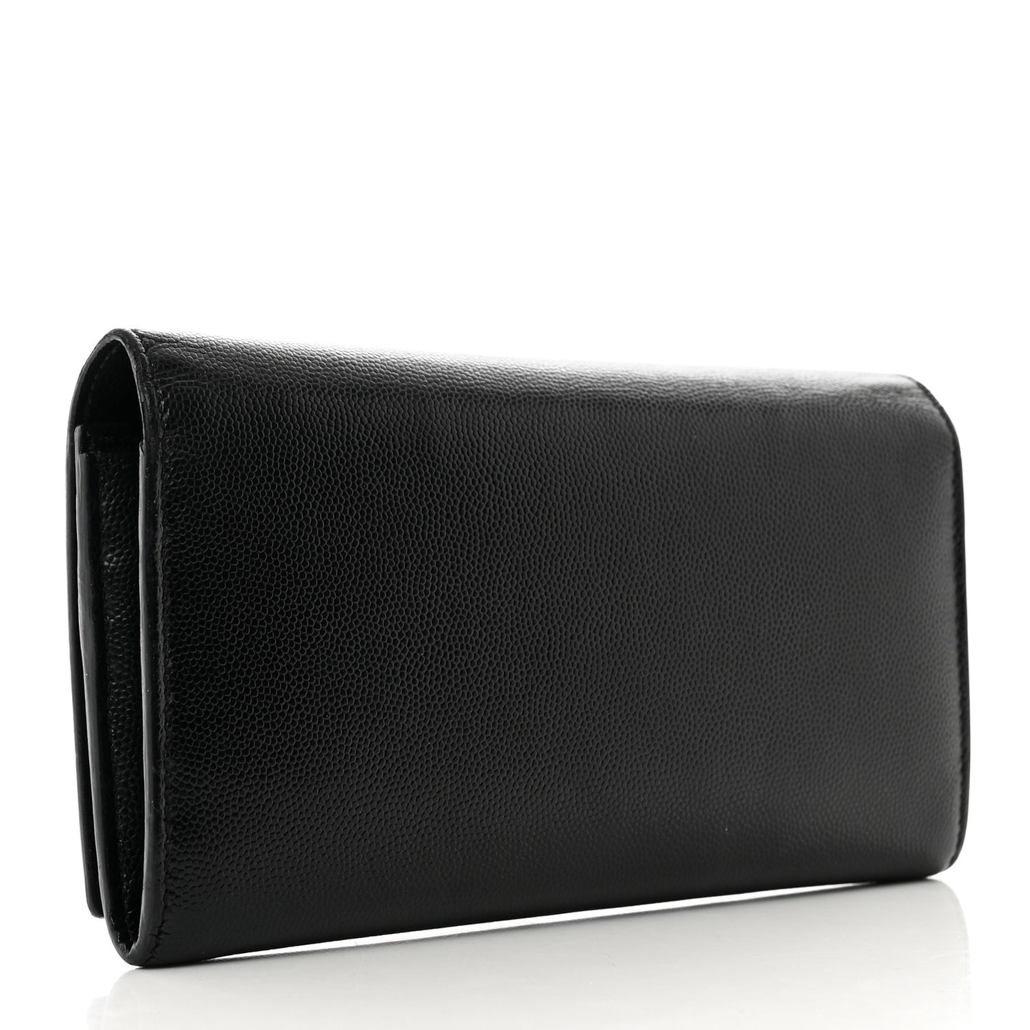 Grain De Poudre Classic Monogram Cassandre Wallet Black