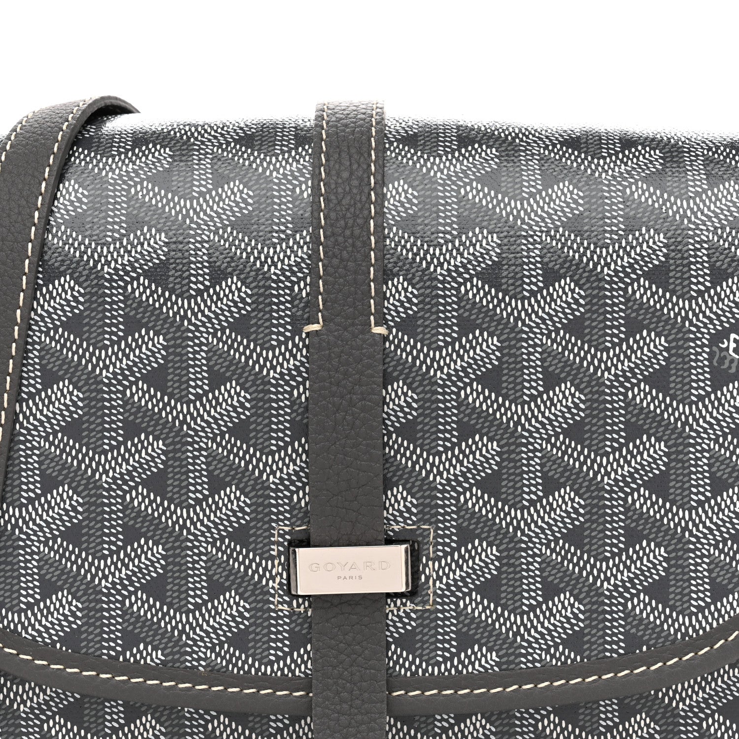 Goyard Goyardine Belvedere II PM Messenger Bag Gray 7 of 9