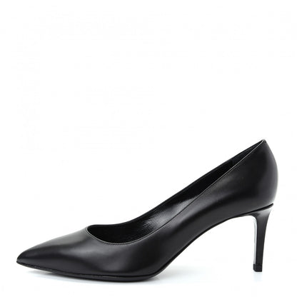 Saint Laurent Calfskin Pumps 38 Black 1 of 11