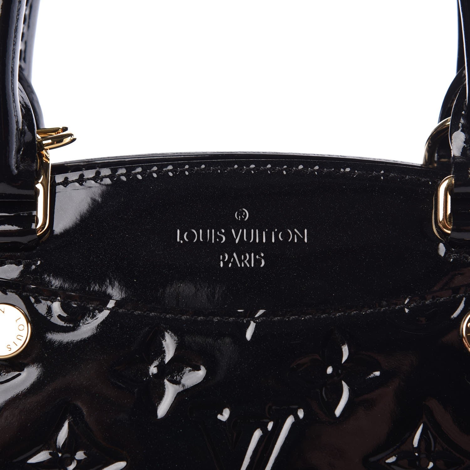 Louis Vuitton Vernis Brea PM NM Black 9 of 10