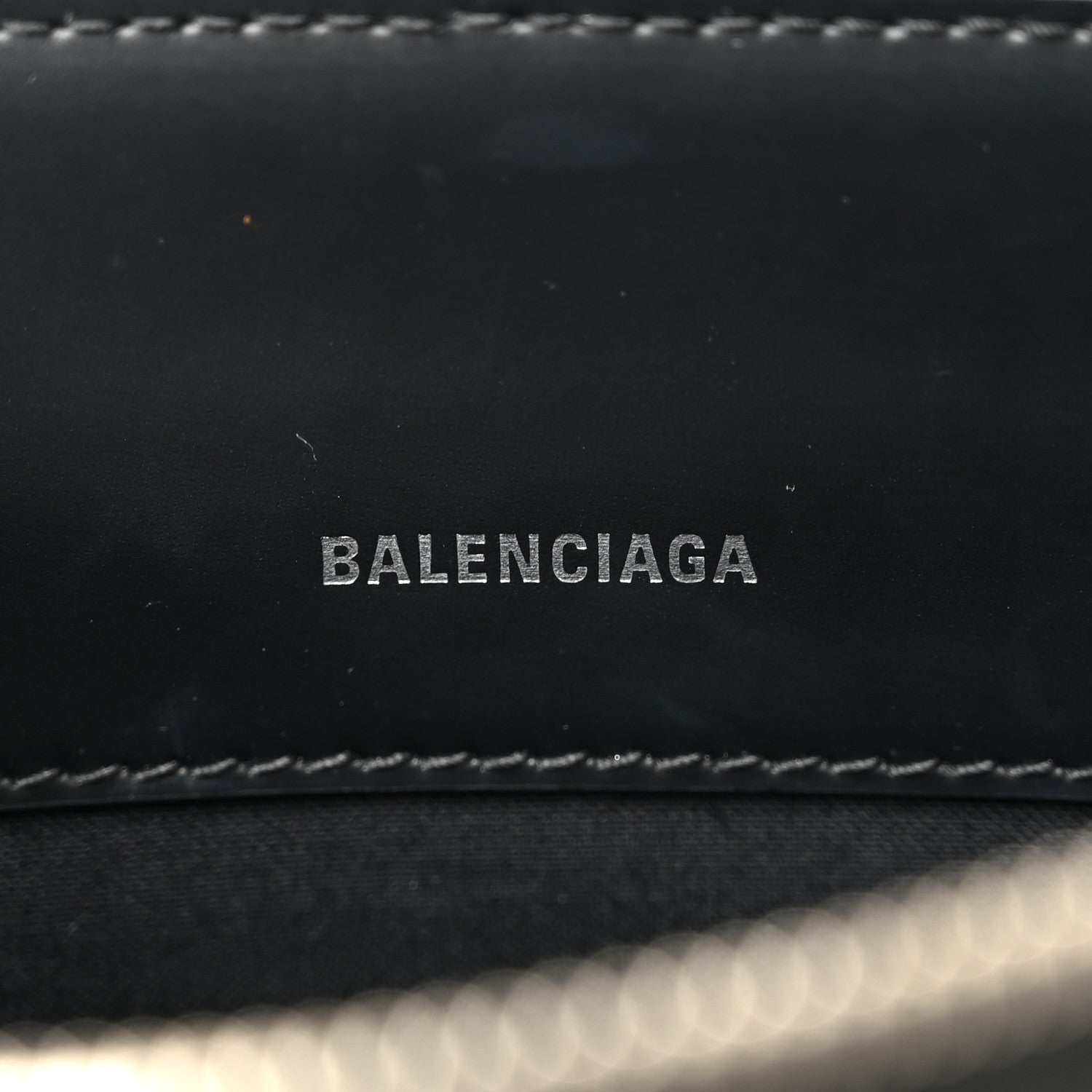 Balenciaga Cotton Canvas Pochette Crossbody Bag Black 6 of 10
