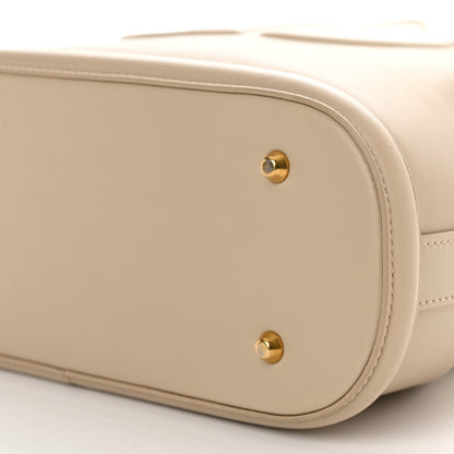 Christian Dior Calfskin CD Embossed Medium C'est Dior Bag Powder Beige 10 of 10