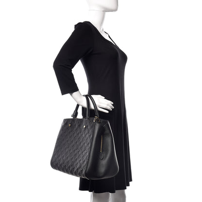 Louis Vuitton Empreinte Montaigne GM Black 3 of 12