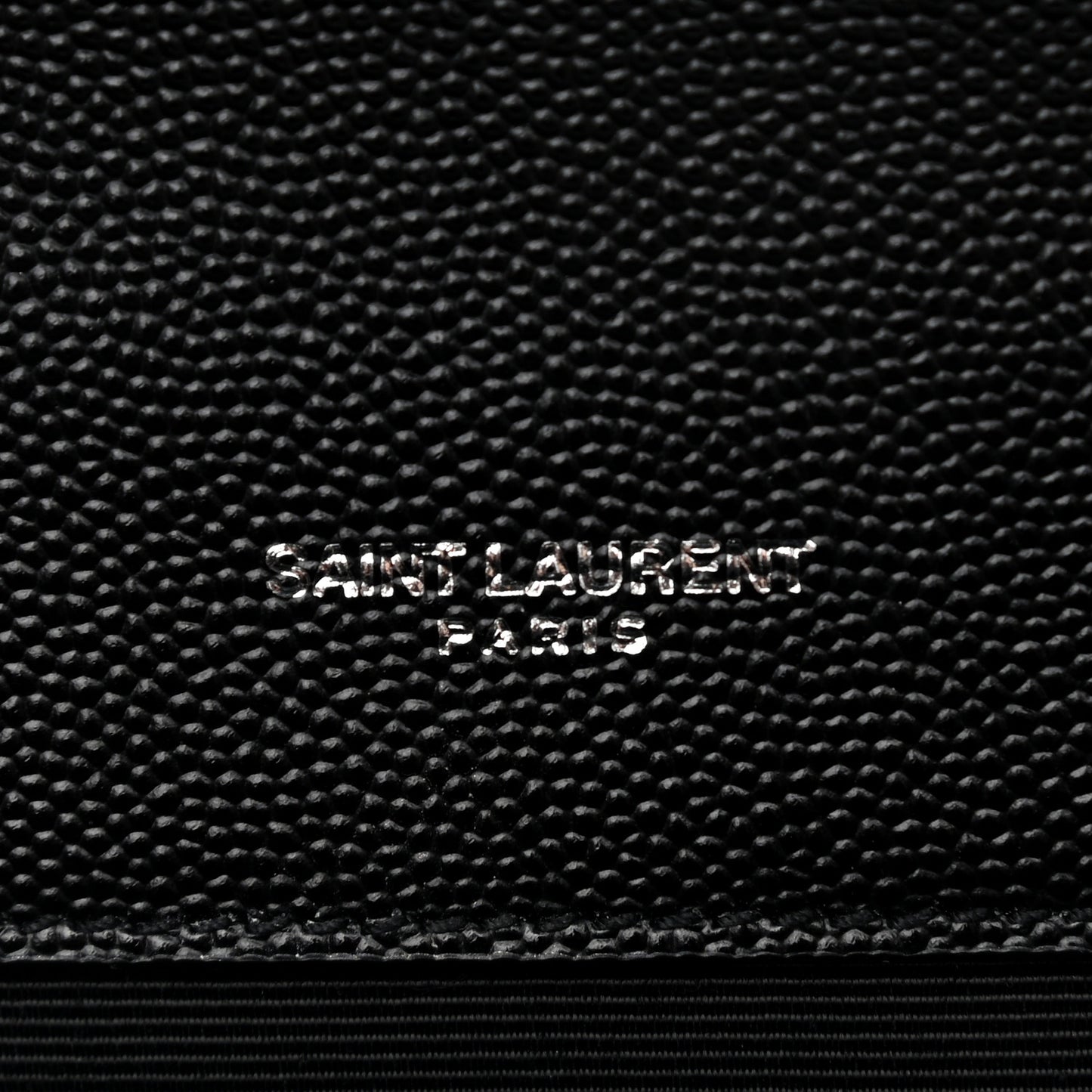 Grain De Poudre Textured Mixed Matelasse Triquilt Medium Monogram Satchel Black