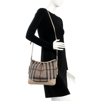 Burberry Smoked Check Extra Small Hartham Shoulder Bag Trench 2 of 10