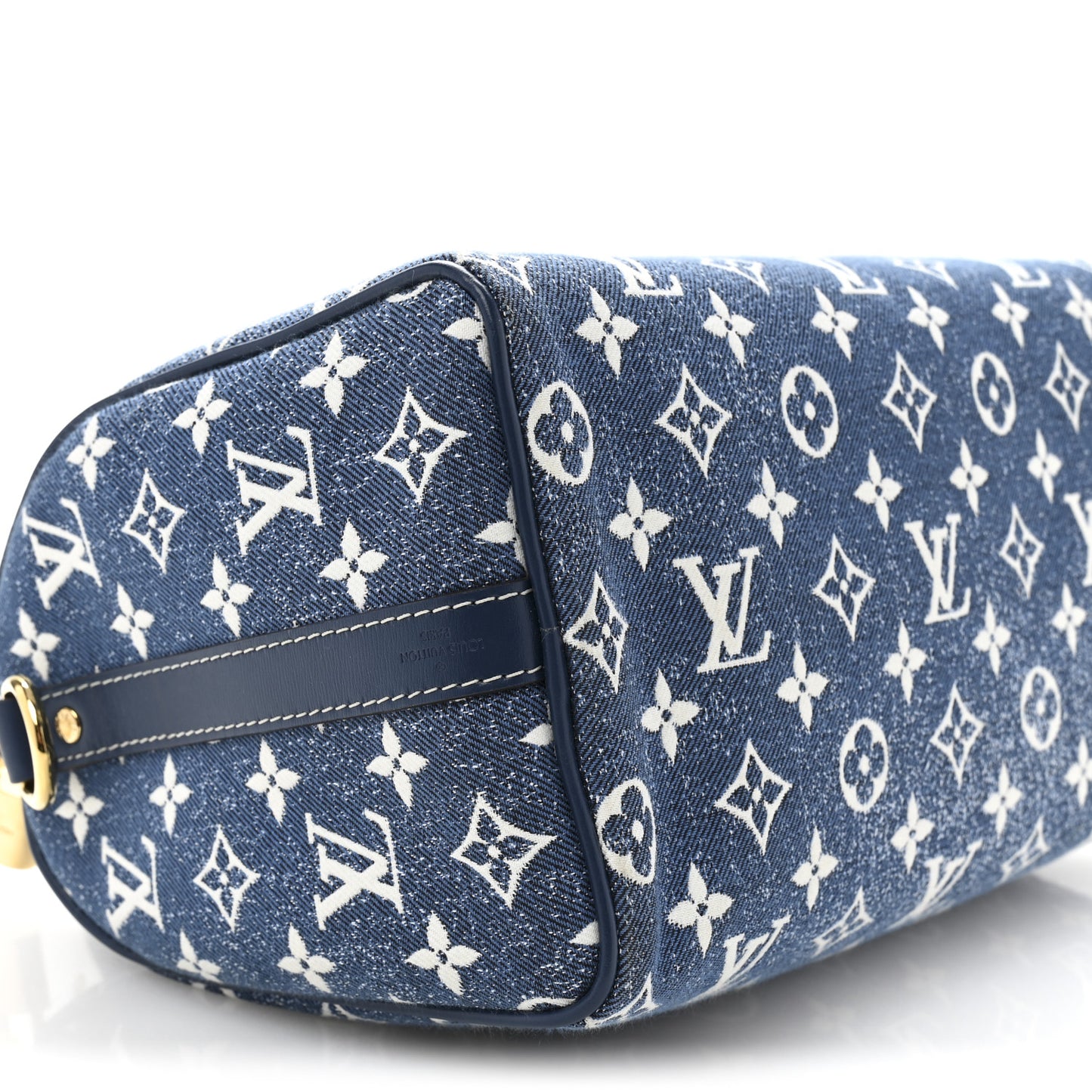 Monogram Jacquard Denim Speedy Bandouliere 25 Bleu