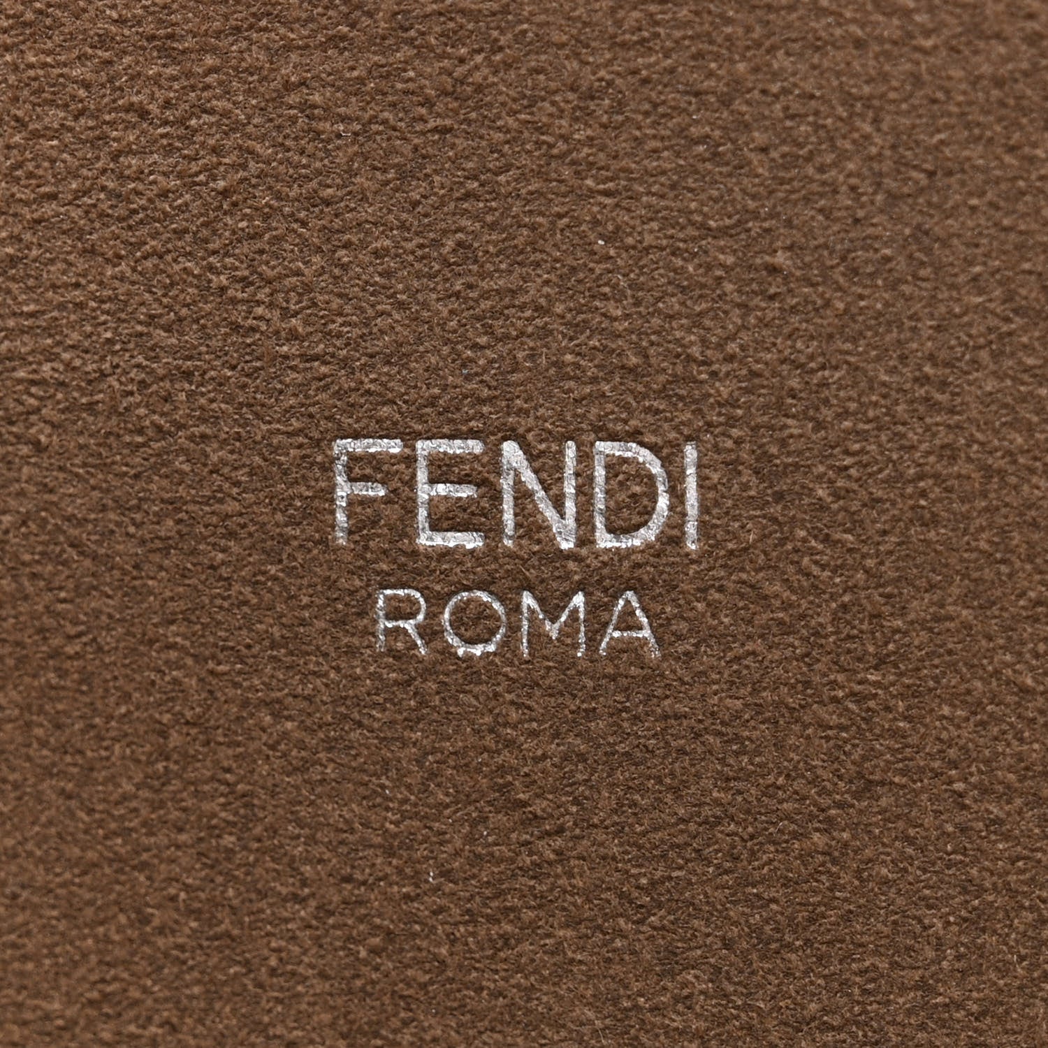 Fendi Vitello Vienna Enamel F is Fendi Shopping Tote Tortora Taupe 6 of 11