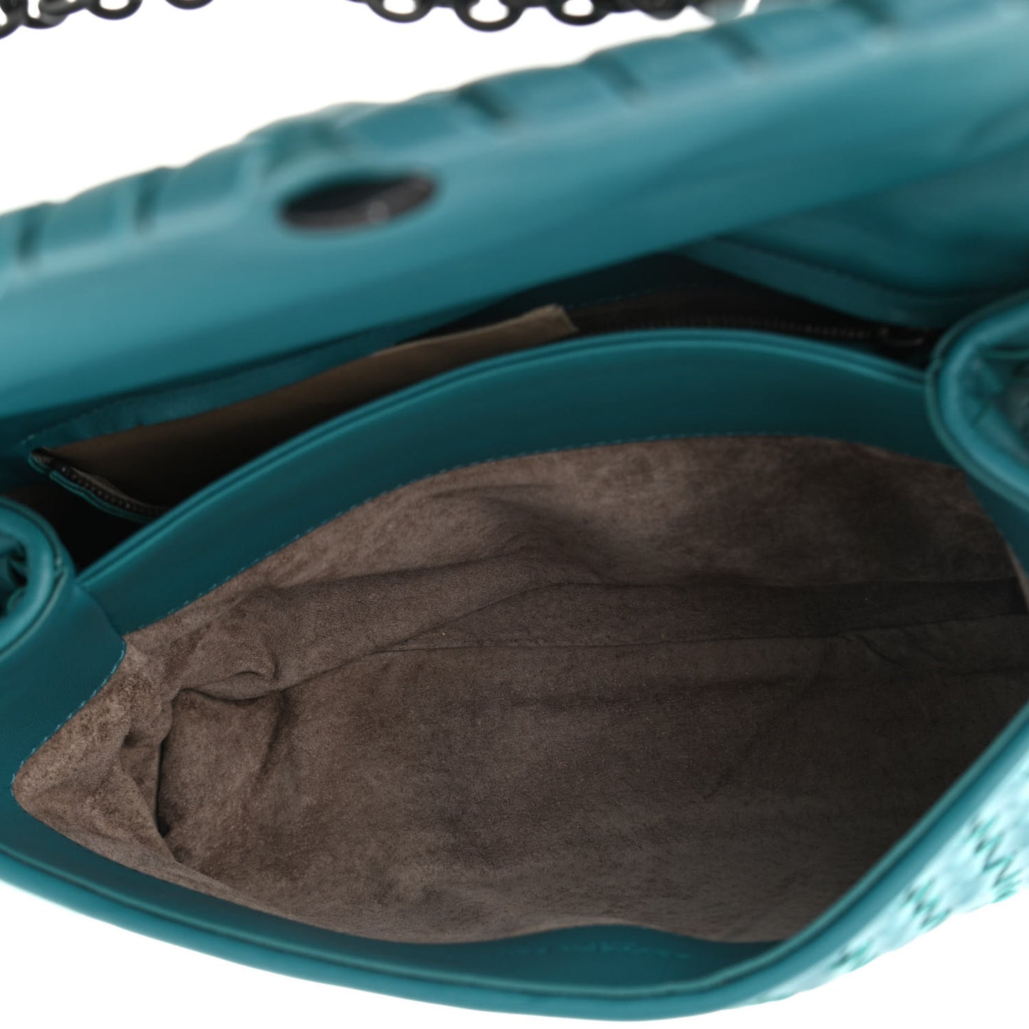 Nappa Intrecciato Small Olimpia Shoulder Bag Canard