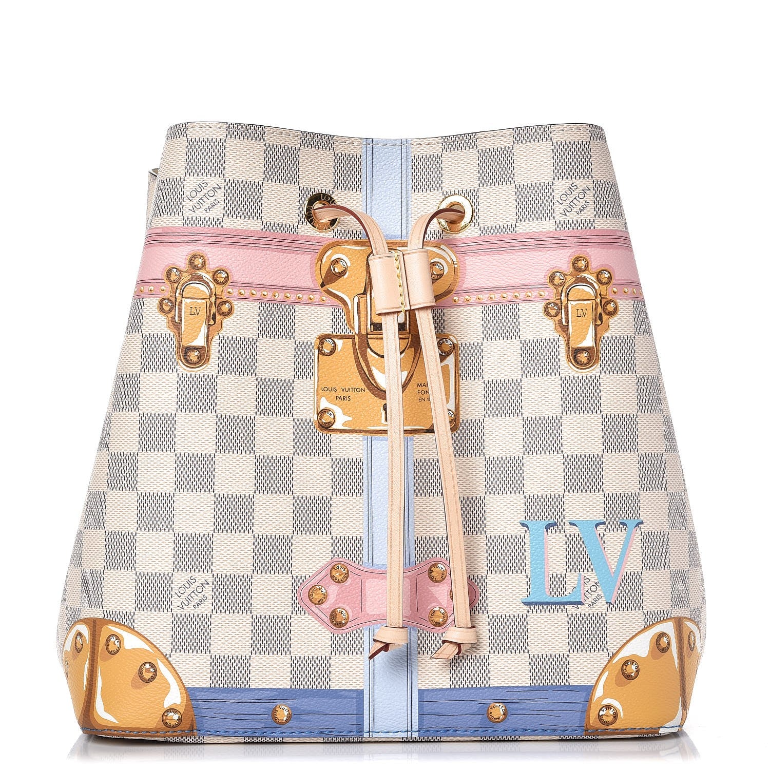 Louis Vuitton Damier Azur Summer Trunks Neonoe 1 of 9