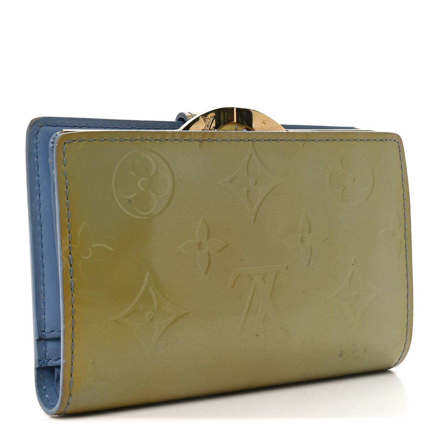 Vernis French Purse Wallet Baby Blue