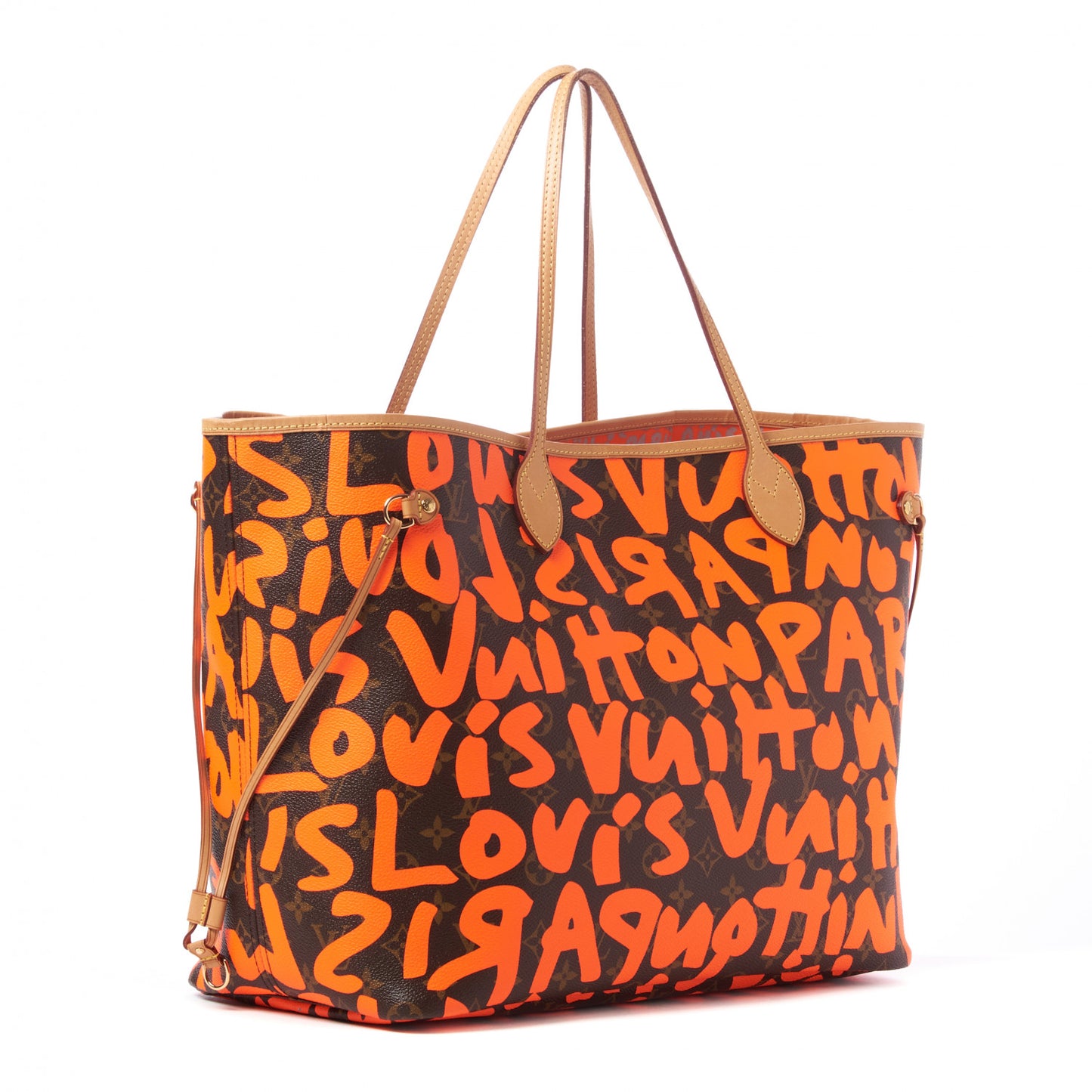 Monogram Graffiti Neverfull GM Orange