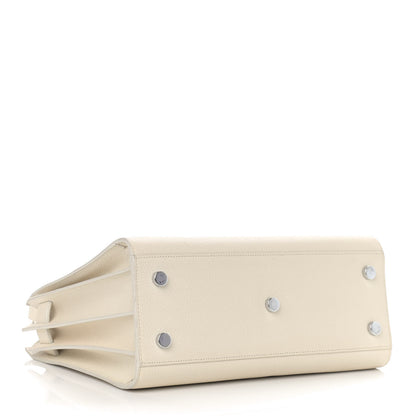 Saint Laurent Grained Calfskin Baby Sac De Jour White 4 of 28
