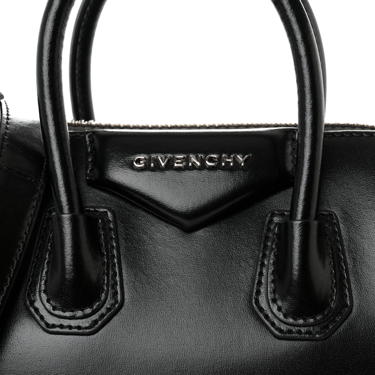 Givenchy Shiny Lord Calfskin Mini Antigona Black 8 of 10