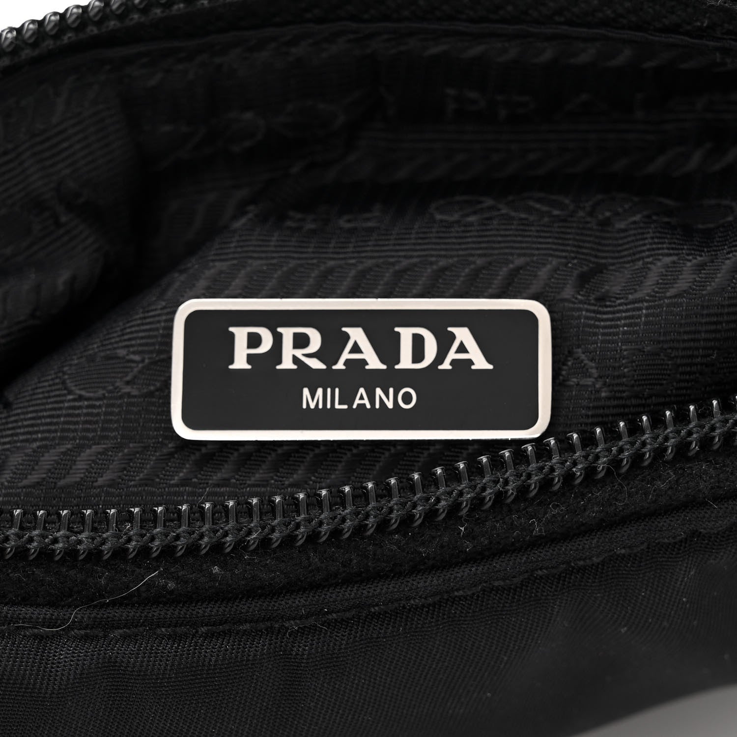 Prada Tessuto Nylon Mini Re-Edition 2000 Bag Black 6 of 12