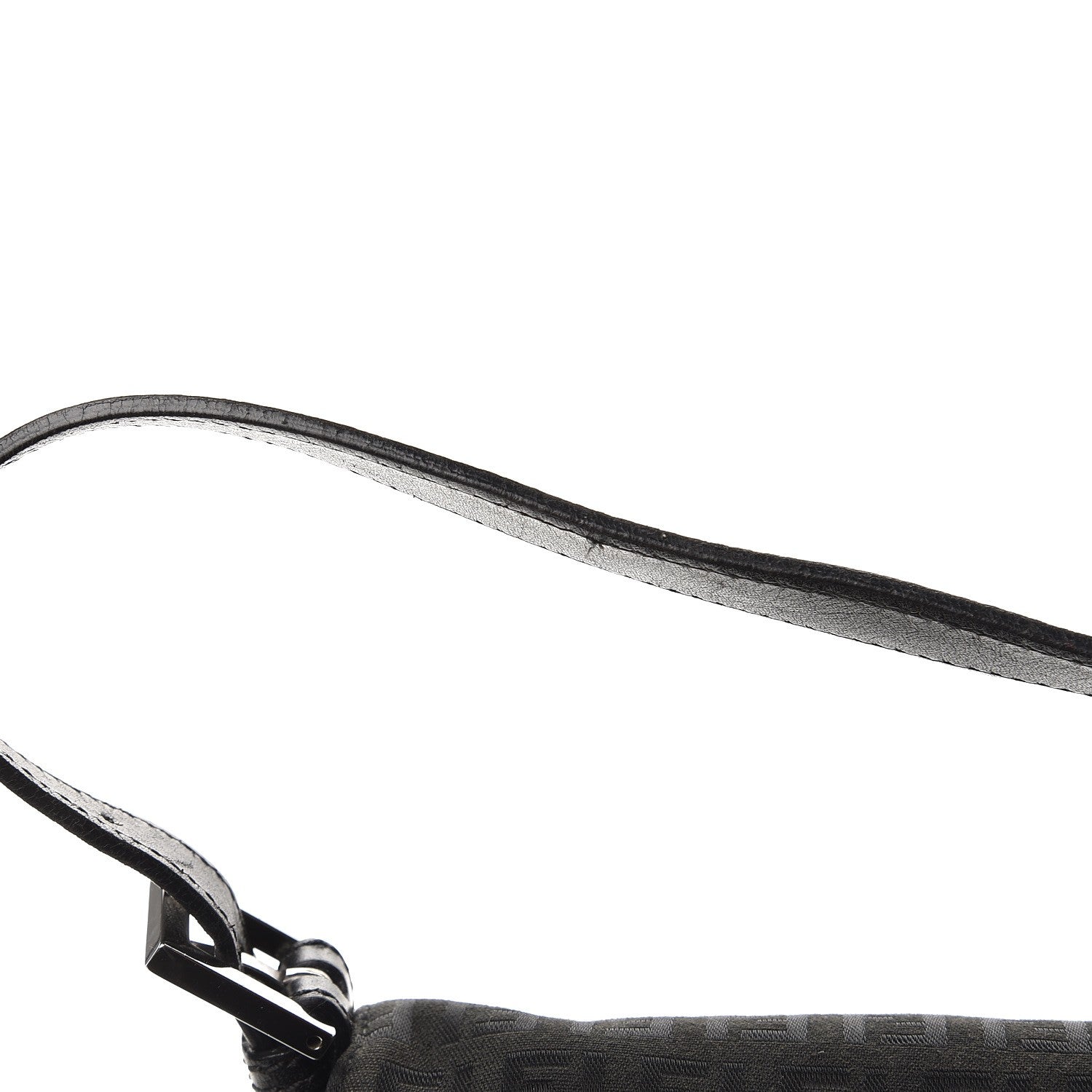 Fendi Zucchino Forever Mama Baguette Black 13 of 14