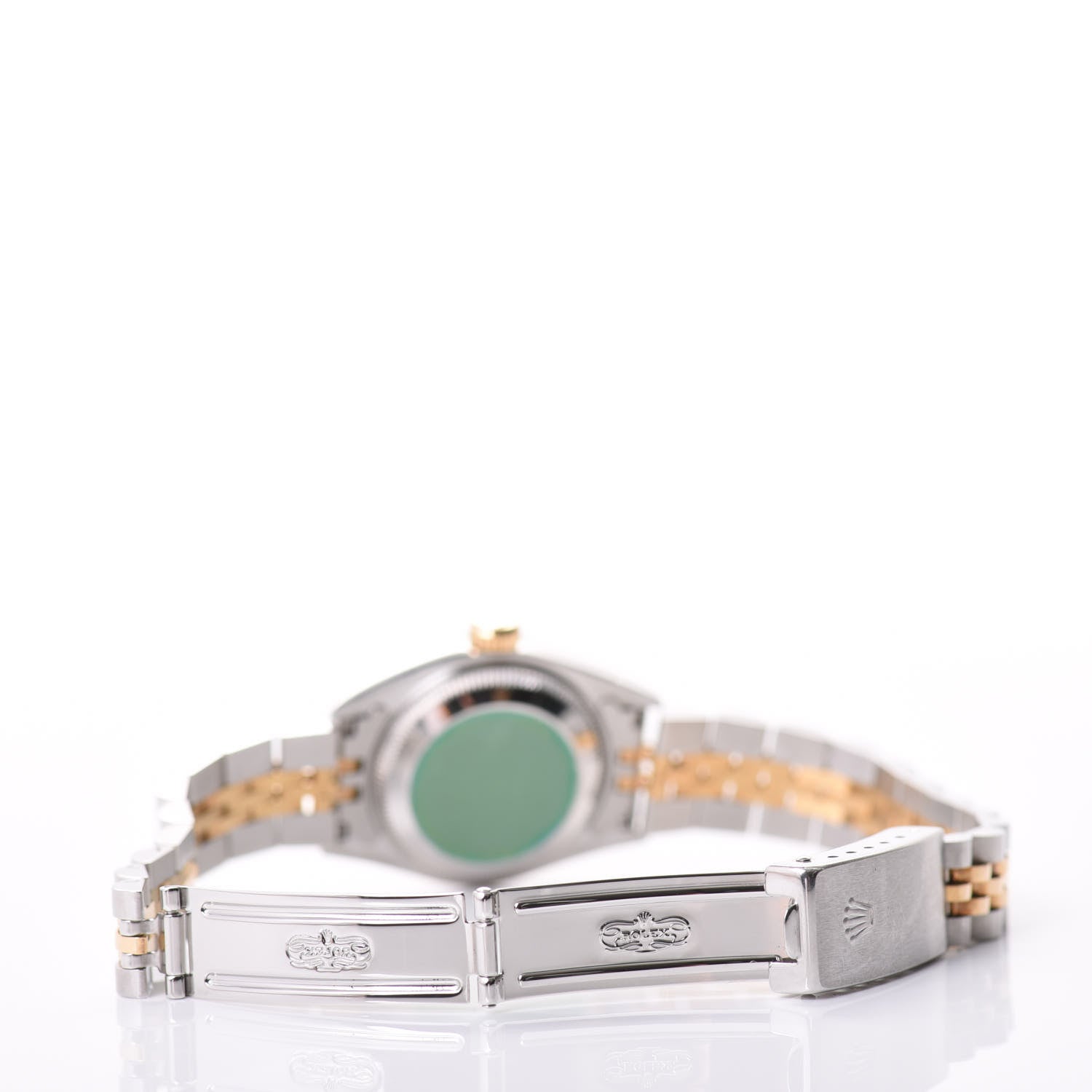 Rolex Stainless Steel 18K Yellow Gold 26mm Oyster Perpetual Datejust Watch Champagne 69173 5 of 6