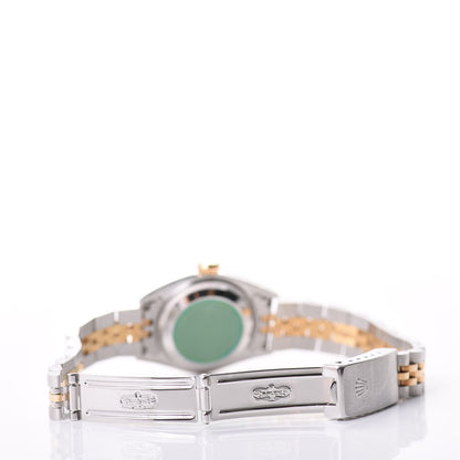 Rolex Stainless Steel 18K Yellow Gold 26mm Oyster Perpetual Datejust Watch Champagne 69173 5 of 6