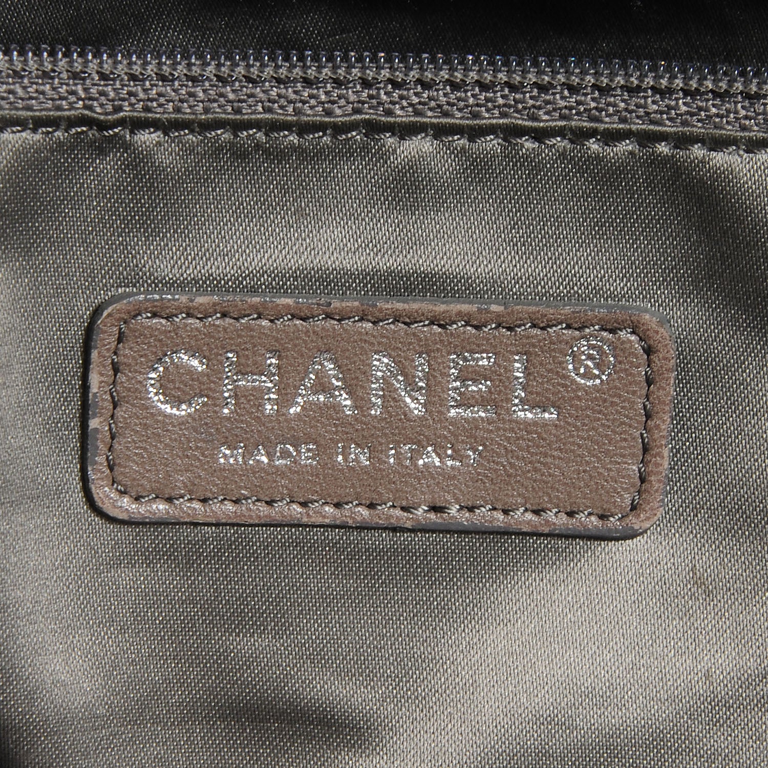 Chanel Distressed Lambskin Lady Braid Large Satchel Dark Blue 5 of 7