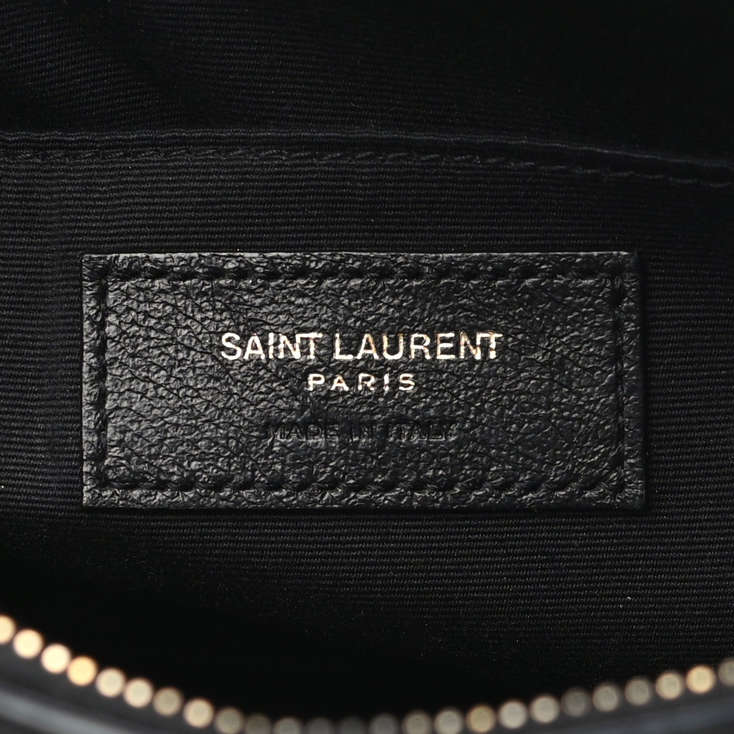 Calfskin Matelasse Monogram Lou Camera Bag Black