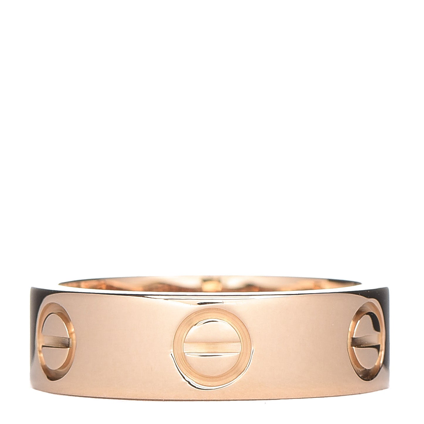 18K Yellow Gold 5.5mm LOVE Ring 50 5.25